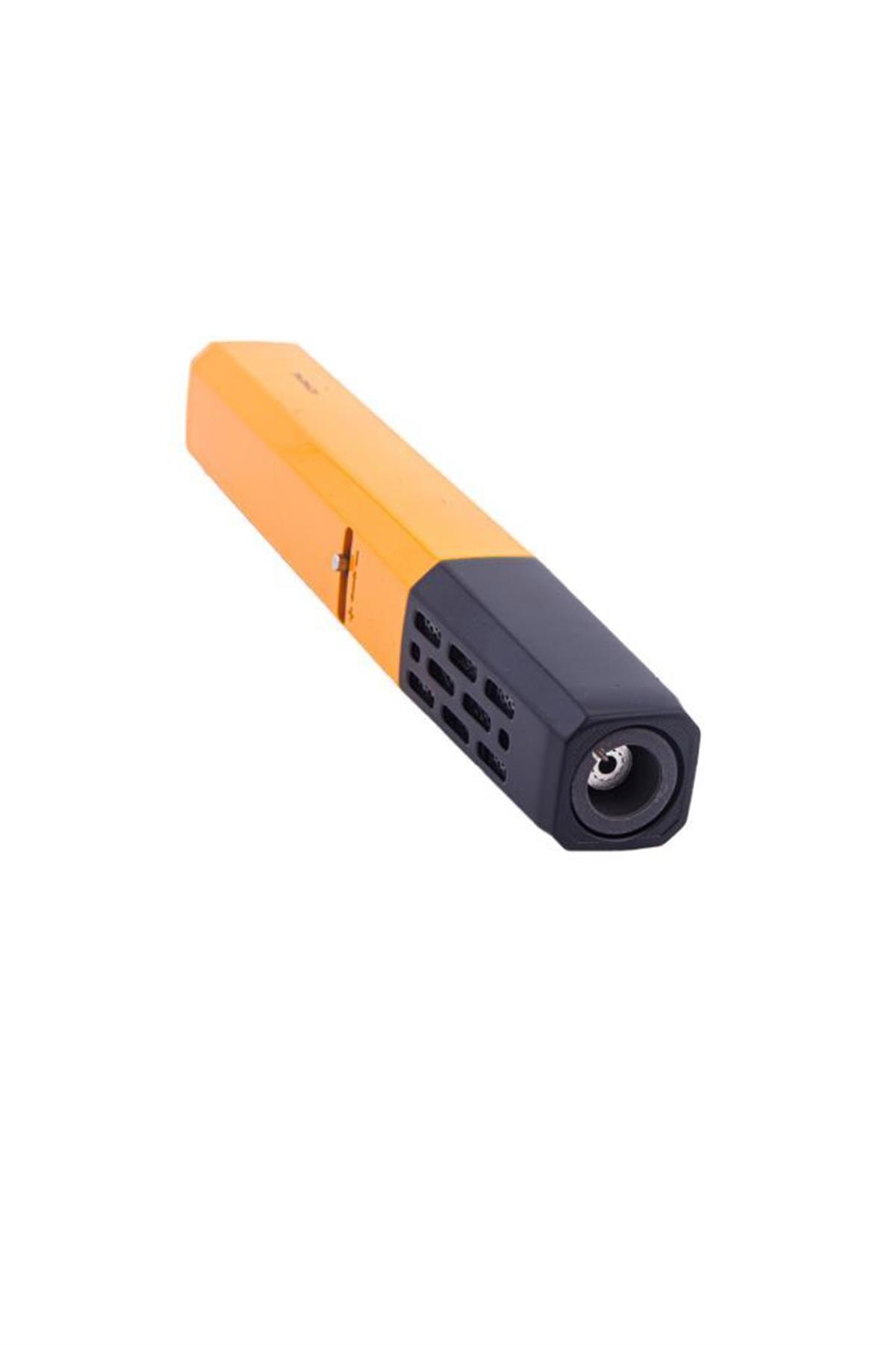 TR6005,Parmida Tek Torch Sarı Masa Tipi Puro Çakmağı