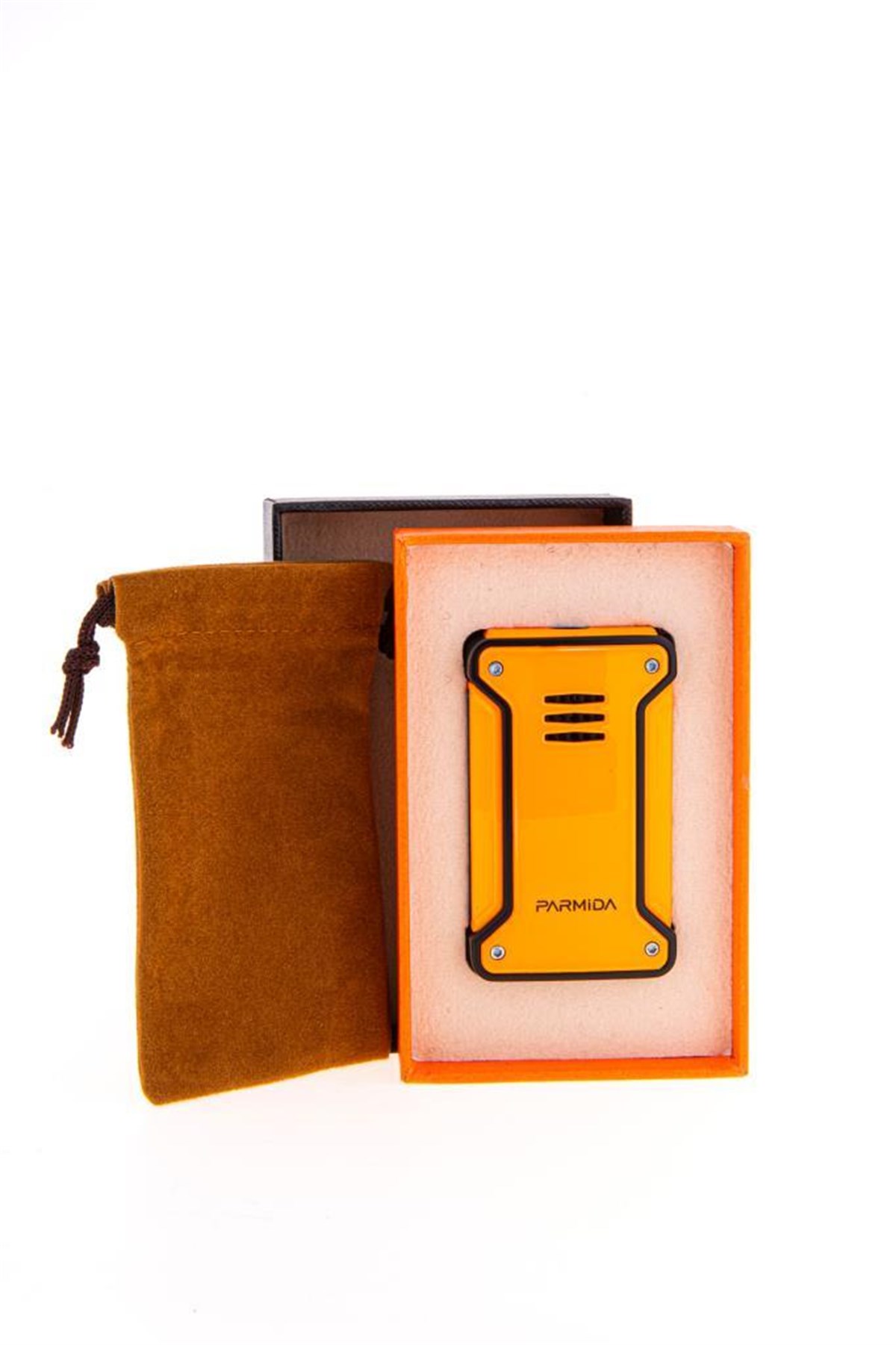 TR3523,Parmida Tek Torch Turuncu Puro Çakmağı