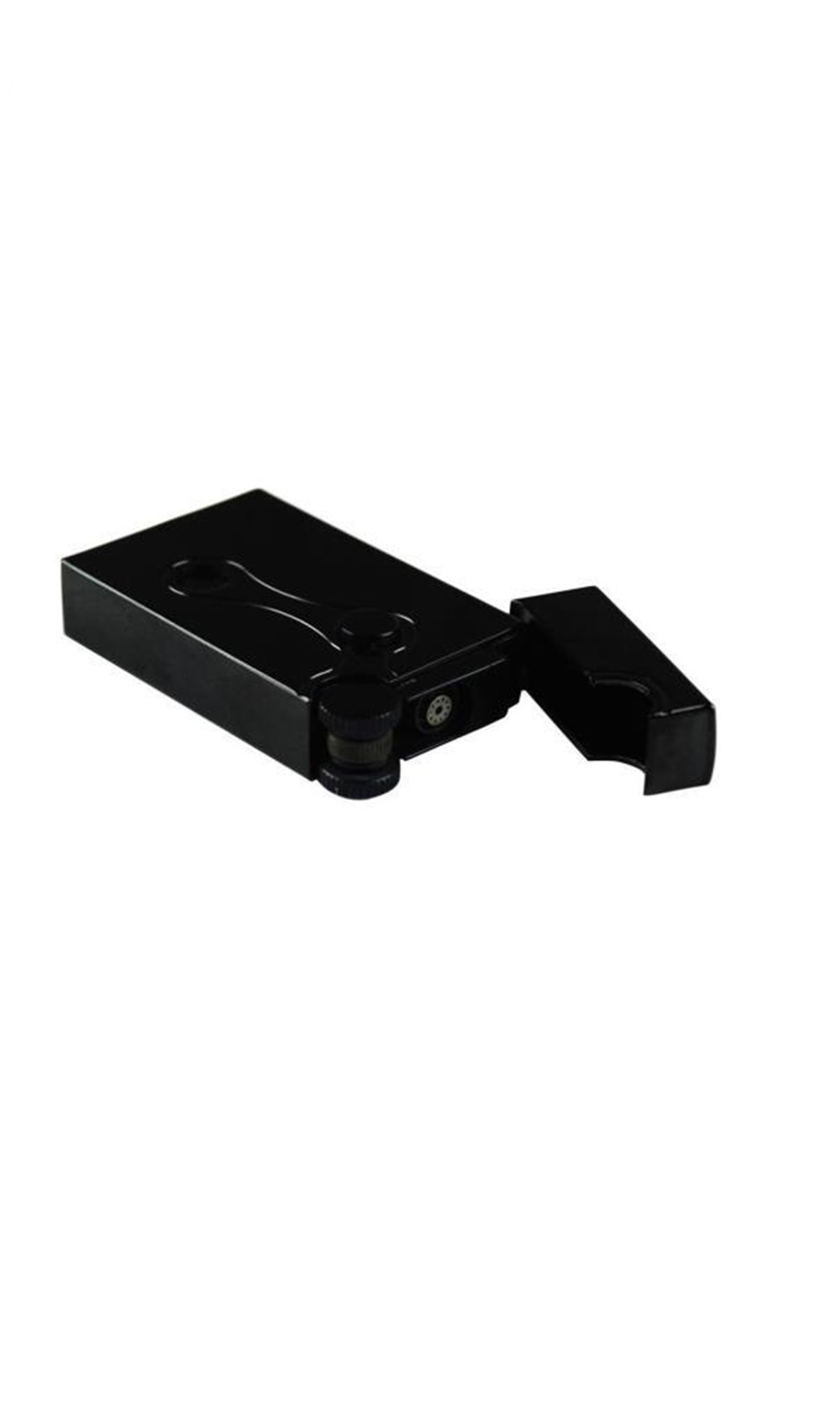 TR2419,Parmida Tek Torch Siyah Puro Çakmağı 