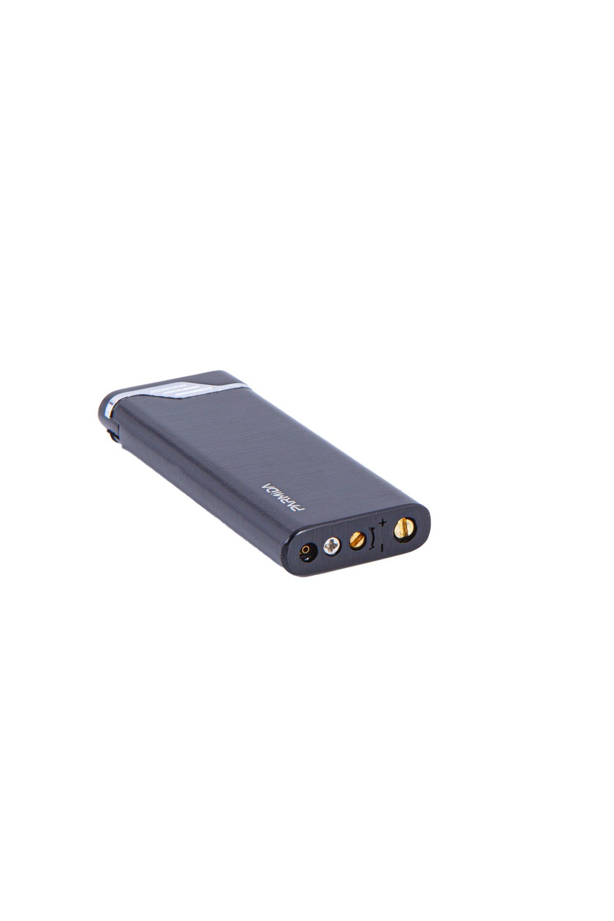 TR4718,Parmida Soft Flame Siyah İnce Çakmak