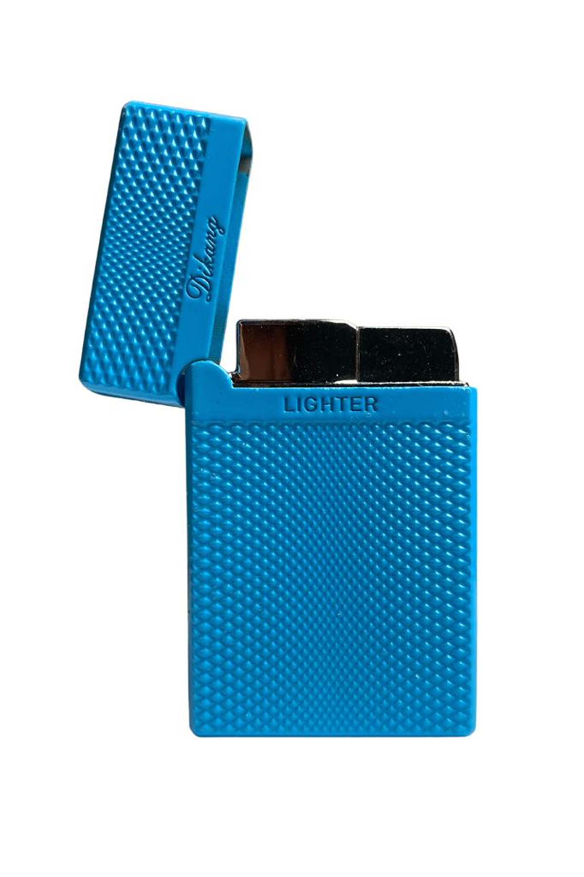 TR6123,Parmida Tek Torch Pürmüz Mavi Puro Çakmağı
