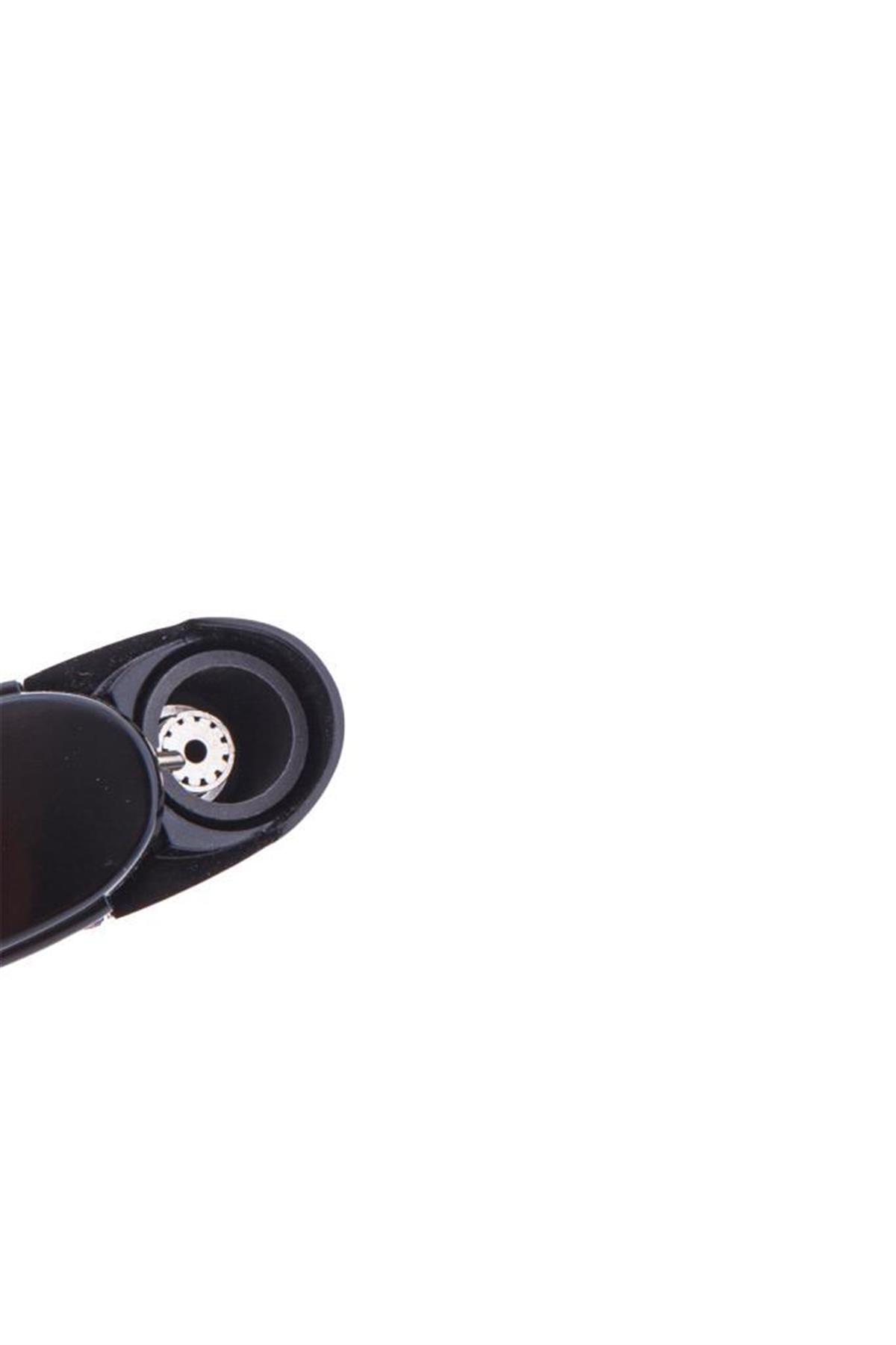 TR5972,Parmida Tek Torch Gümüş Puro Çakmağı
