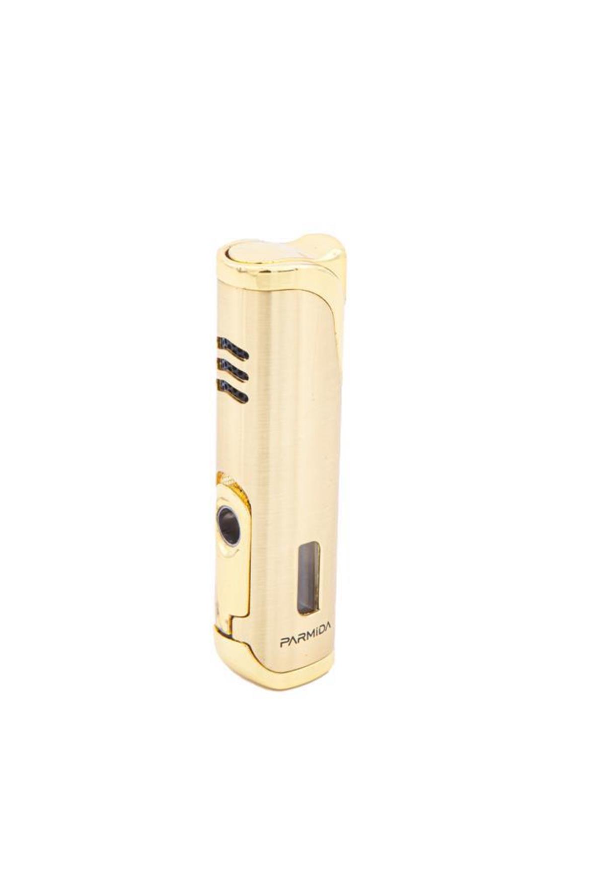 TR5878,Parmida Tek Torch Gold Puro Çakmağı