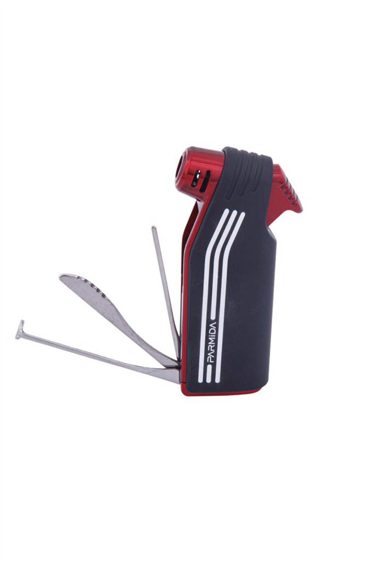 TR5935,Parmida Siyah Soft Flame Pipo Çakmağı
