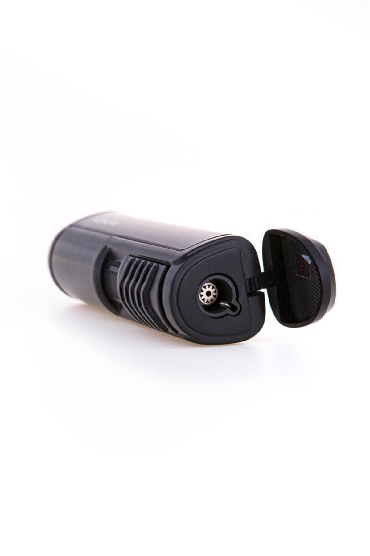 TR3516,Parmida Tek Torch Siyah Puro Çakmağı