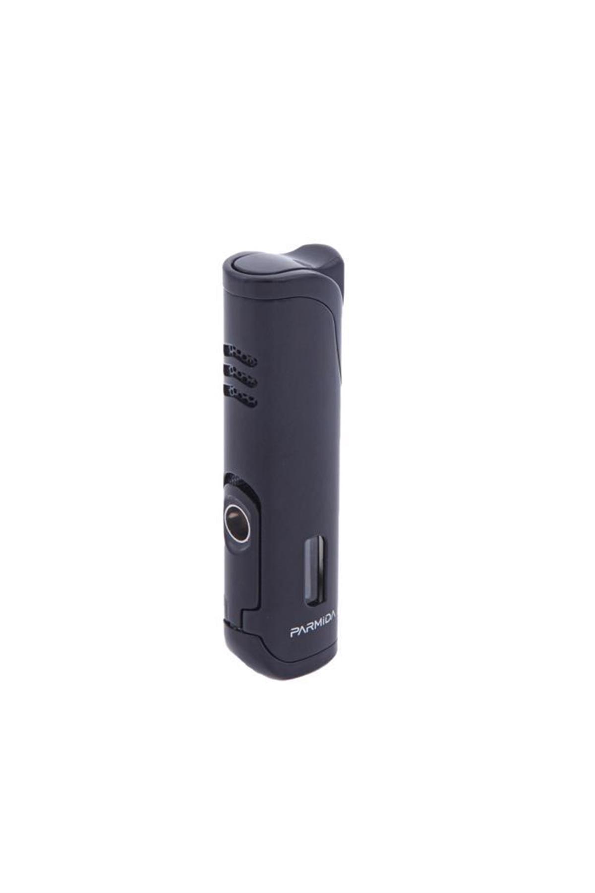 TR5877,Parmida Tek Torch Siyah Puro Çakmağı