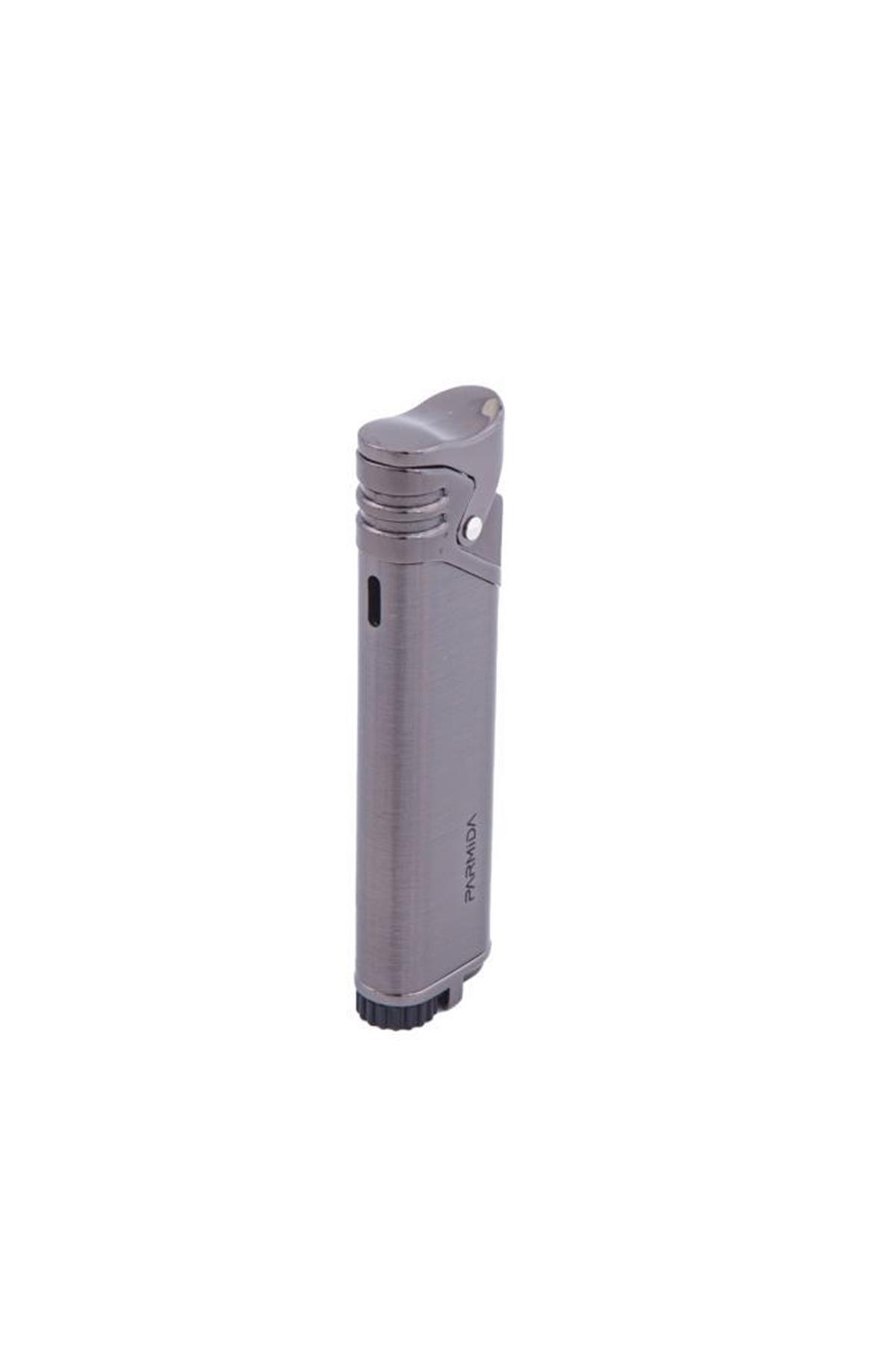 TR6000,Parmida Tek Torch Gunmetal Puro Çakmağı