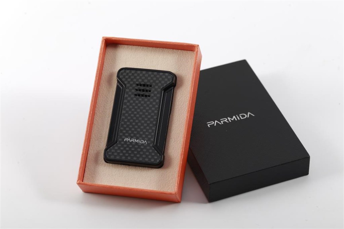 TR3522,Parmida Tek Torch Karbon Puro Çakmağı