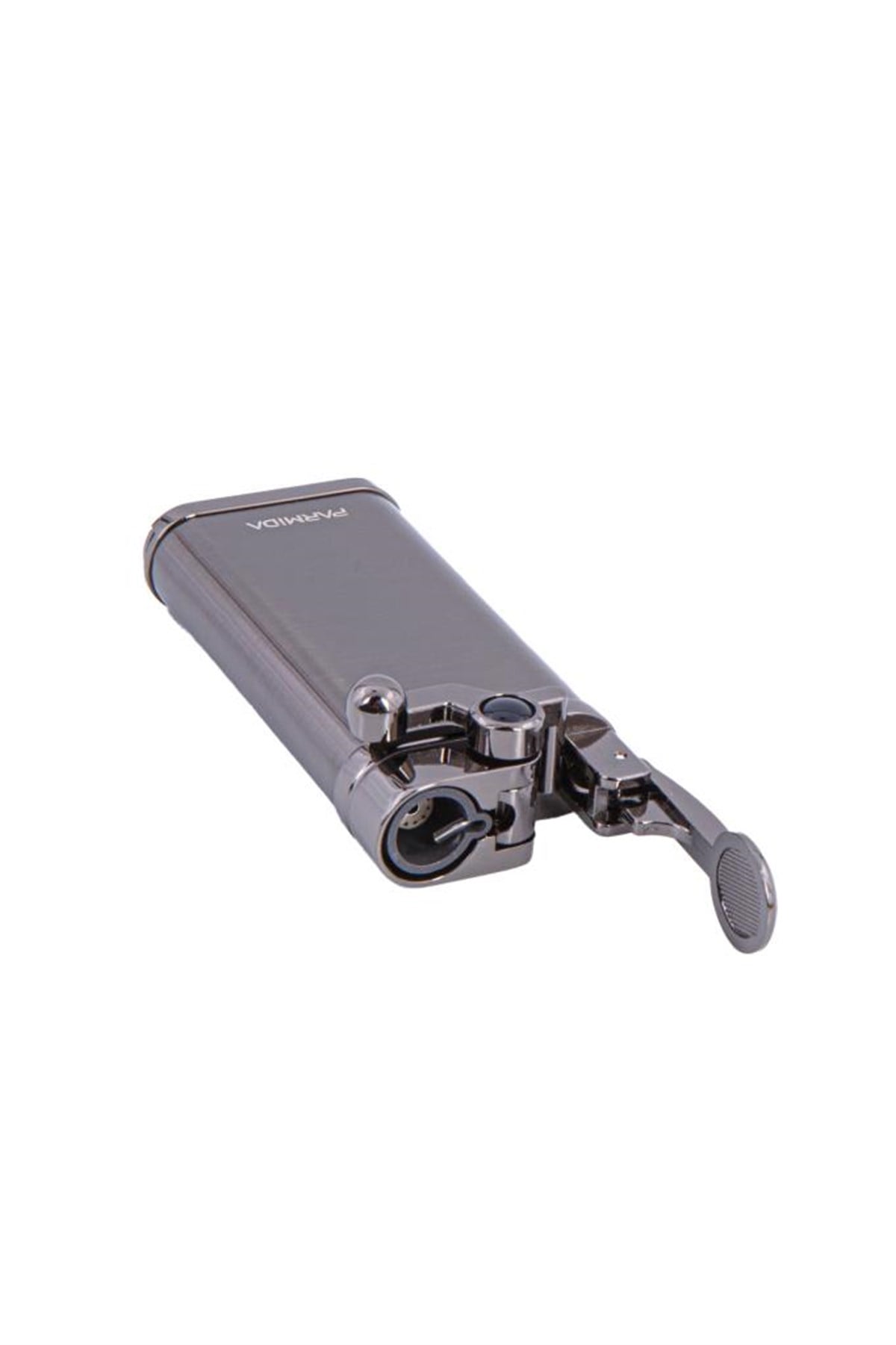TR4676,Parmida Tek Torch Gunmetal Puro Çakmağı
