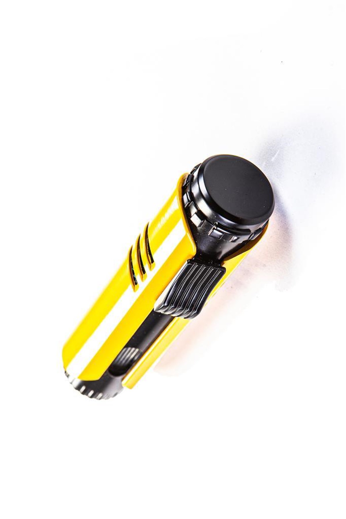 TR2413,Parmida Tek Torch Sarı Puro Çakmağı 
