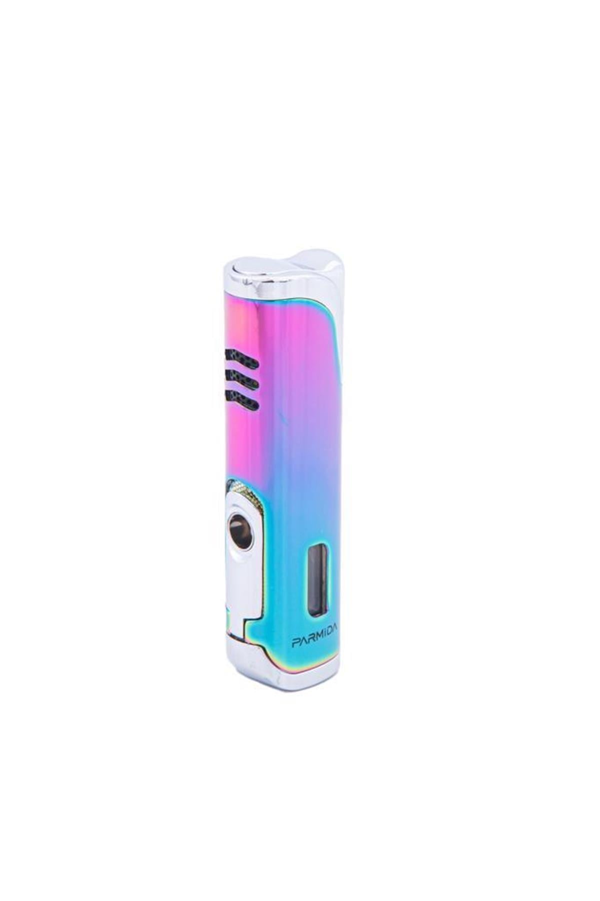 TR5880,Parmida Tek Torch Çok Renkli Puro Çakmağı