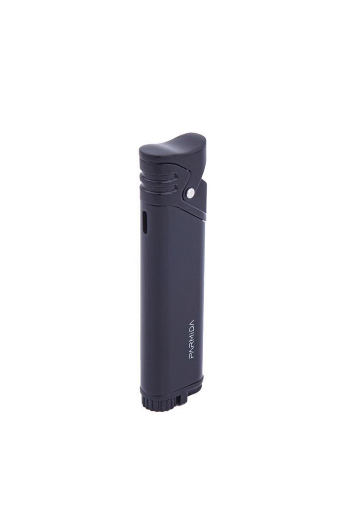 TR6003,Parmida Tek Torch Siyah Puro Çakmağı