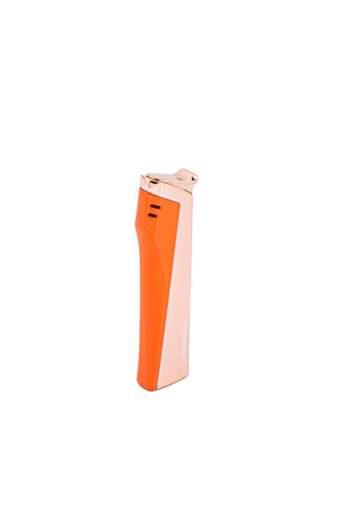 TR4714,Parmida Soft Flame Turuncu-Gold Çakmak