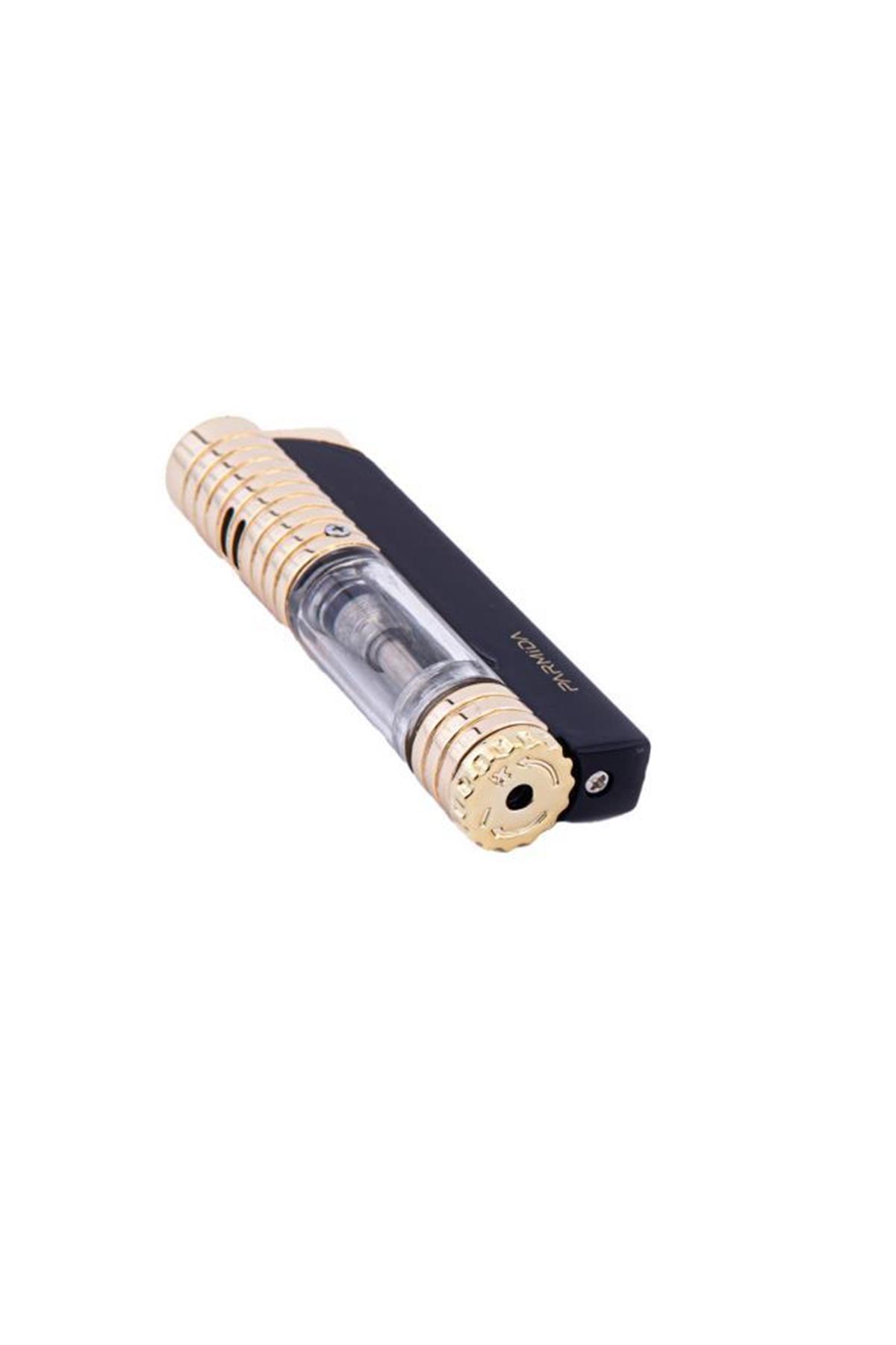 TR5999,Parmida Tek Torch Siyah Puro Çakmağı