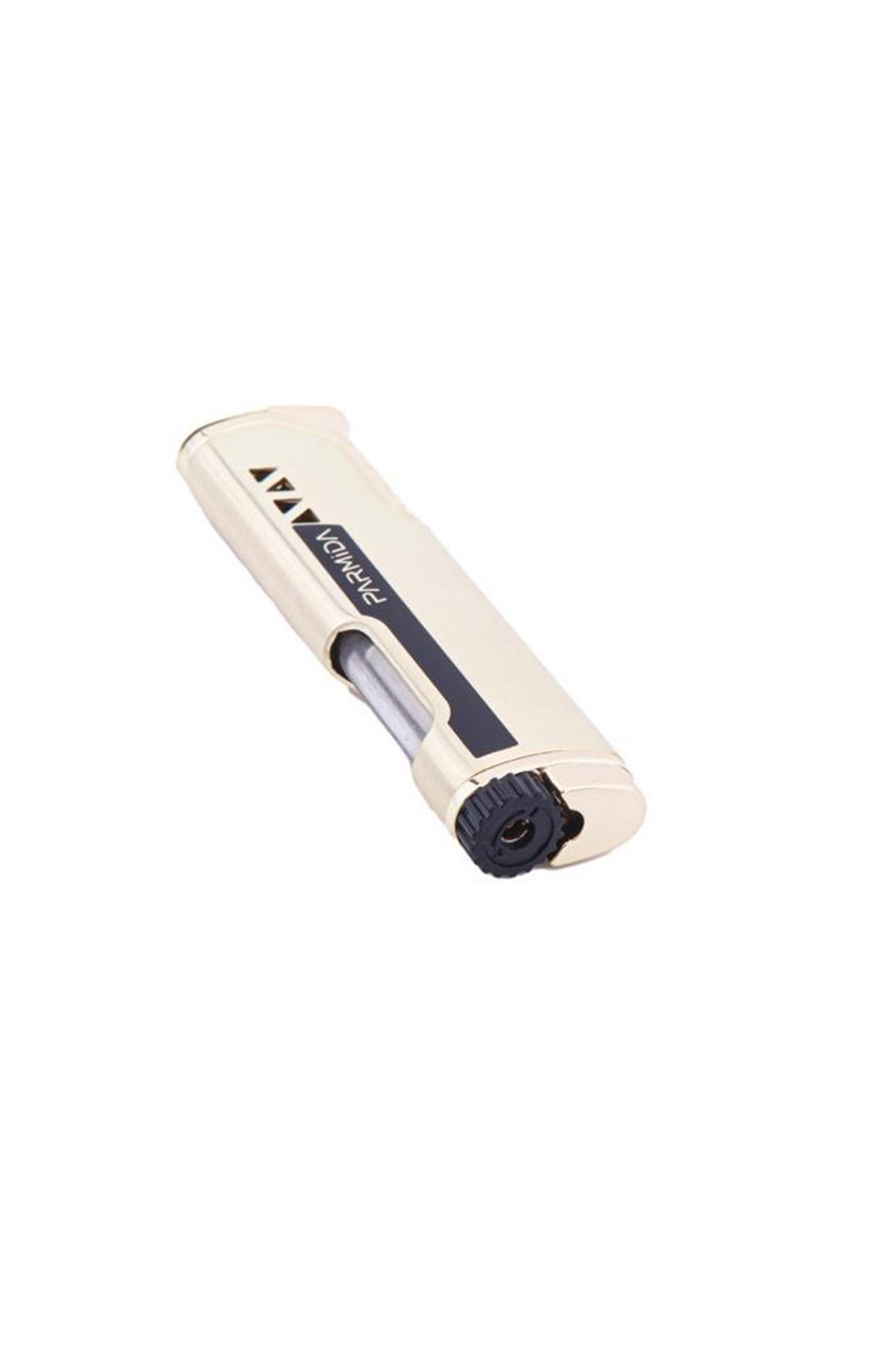 TR5980,Parmida Tek Torch Gold Puro Çakmağı