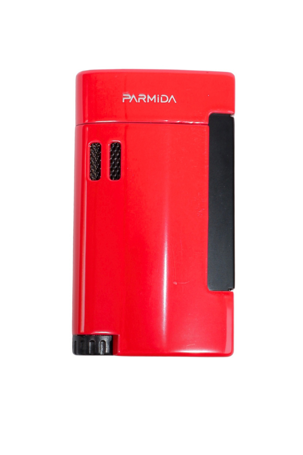 TR8914,Parmida Tek Torch Pürmüz Kırmızı Puro Çakmağı