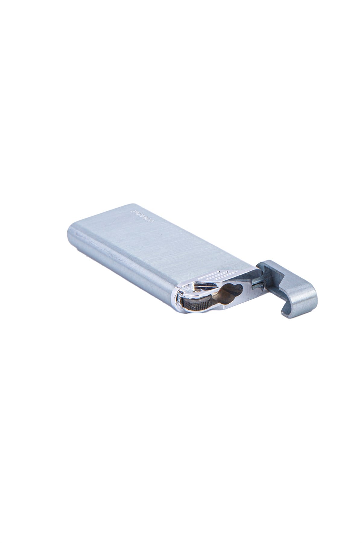 TR4721,Parmida Soft Flame Gümüş İnce Çakmak