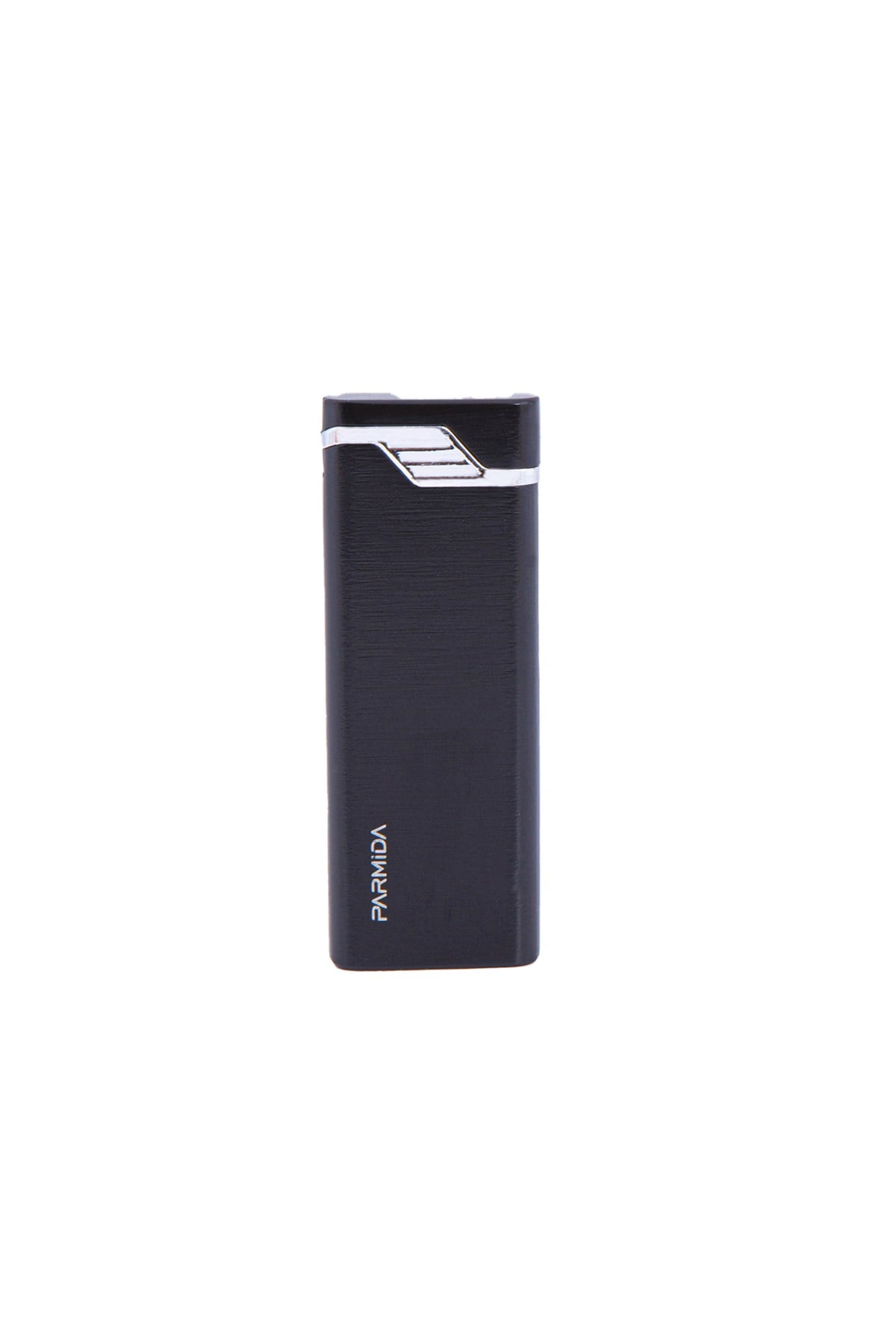TR4718,Parmida Soft Flame Siyah İnce Çakmak