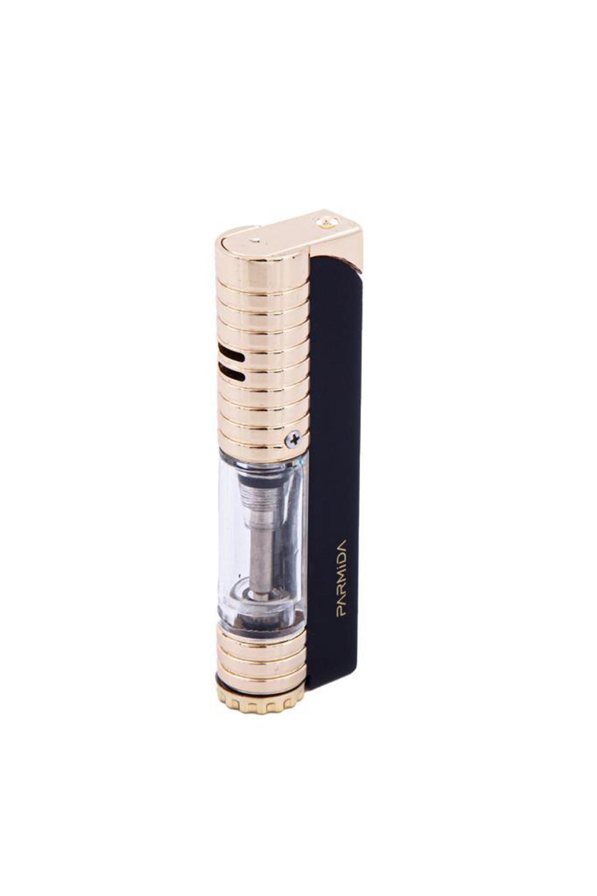 TR5999,Parmida Tek Torch Siyah Puro Çakmağı