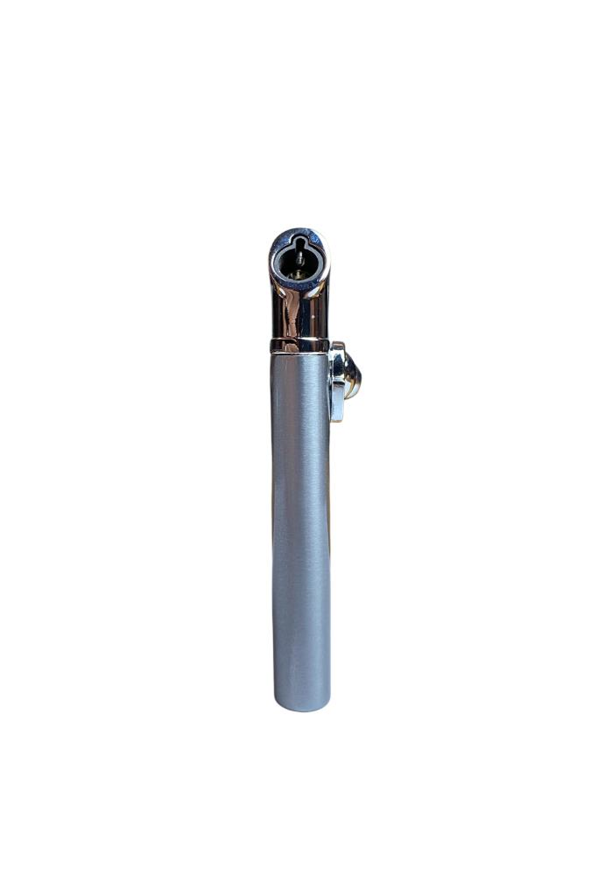 TR6125,Parmida Tek Torch Pürmüz Gümüş Puro Çakmağı