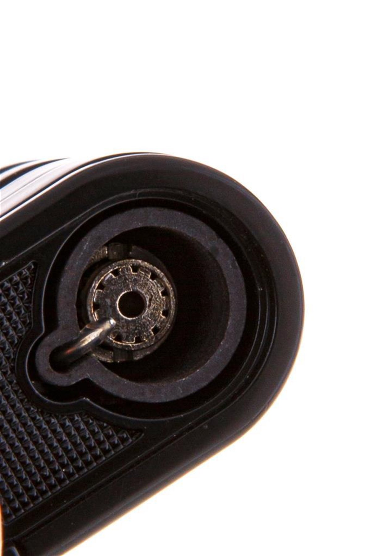 TR3474,Parmida Tek Torch Siyah Puro Çakmağı