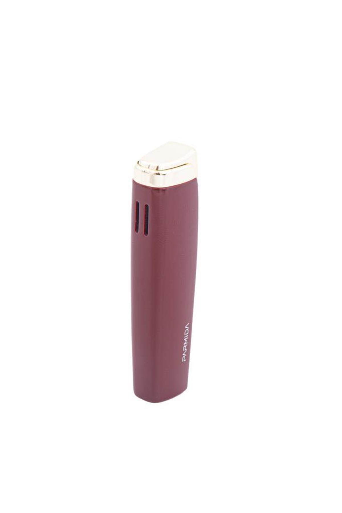 TR5975,Parmida Tek Torch Bordo Puro Çakmağı