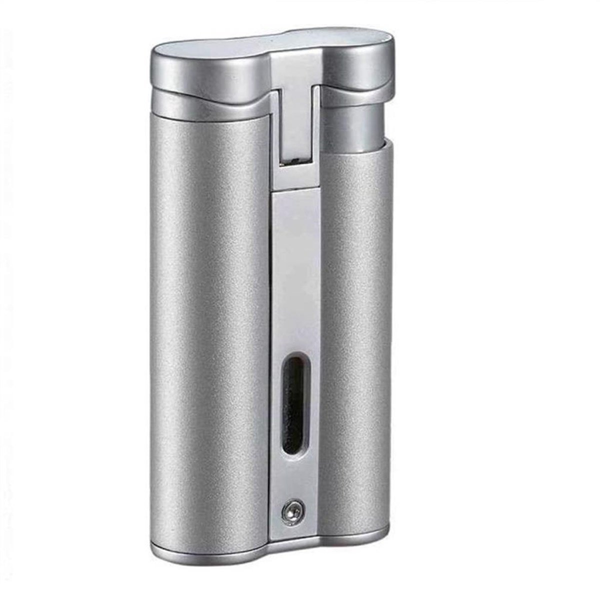 TR2169,Porsche Design Tek Torch Gümüş Puro Çakmağı