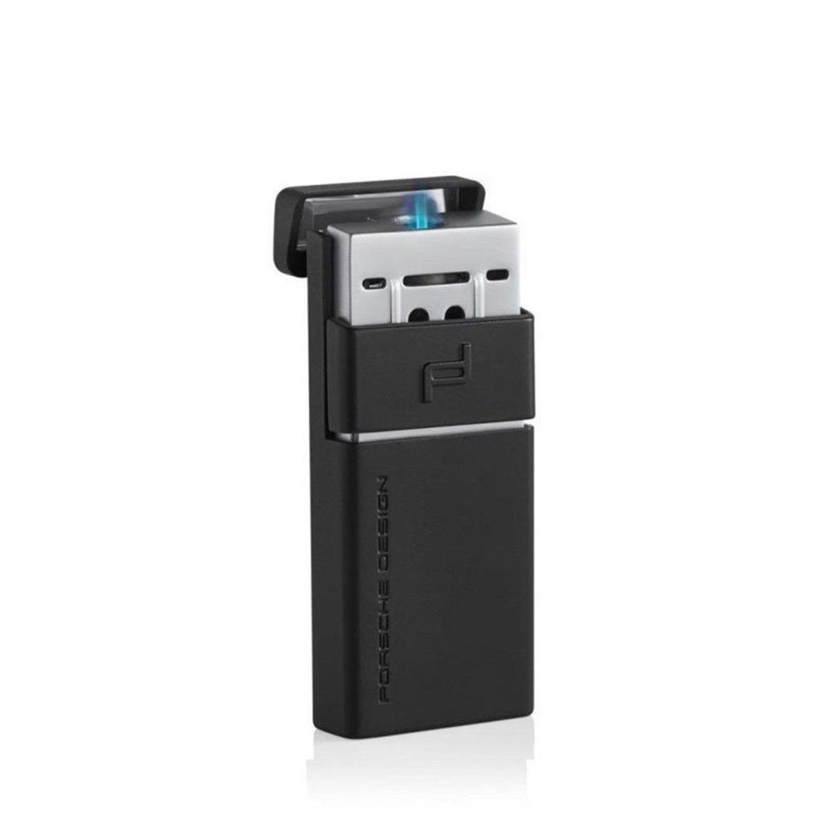 TR2180,Porsche Design Tek Torch Siyah Puro Çakmağı