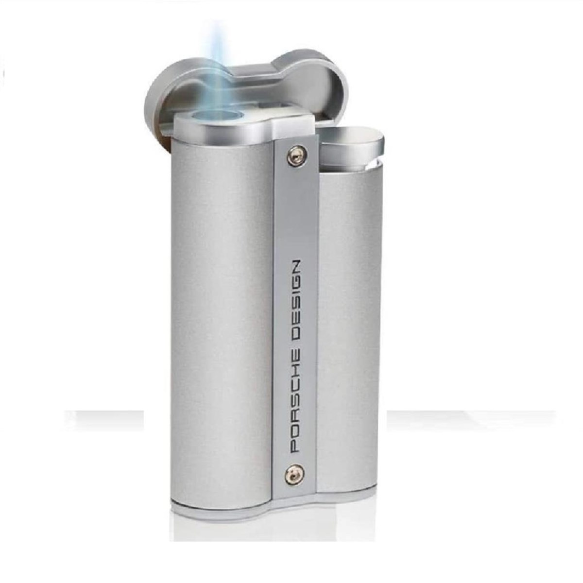 TR2169,Porsche Design Tek Torch Gümüş Puro Çakmağı