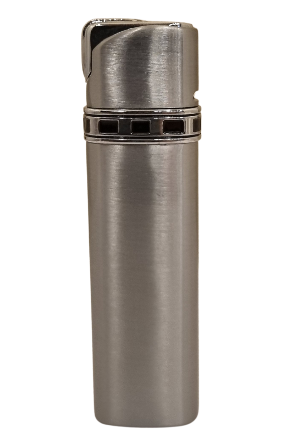 TR7667,PremiumQuality Tek Torch Pürmüz Gümüş Puro Çakmağı