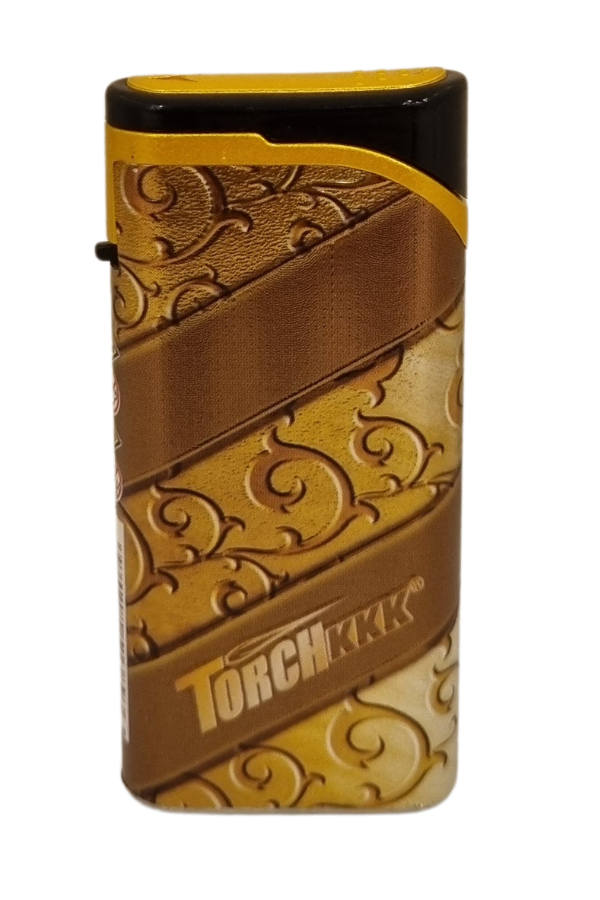 TR8106,PremiumQuality Gold Tek Torch Pürmüz Plastik Puro Çakmağı