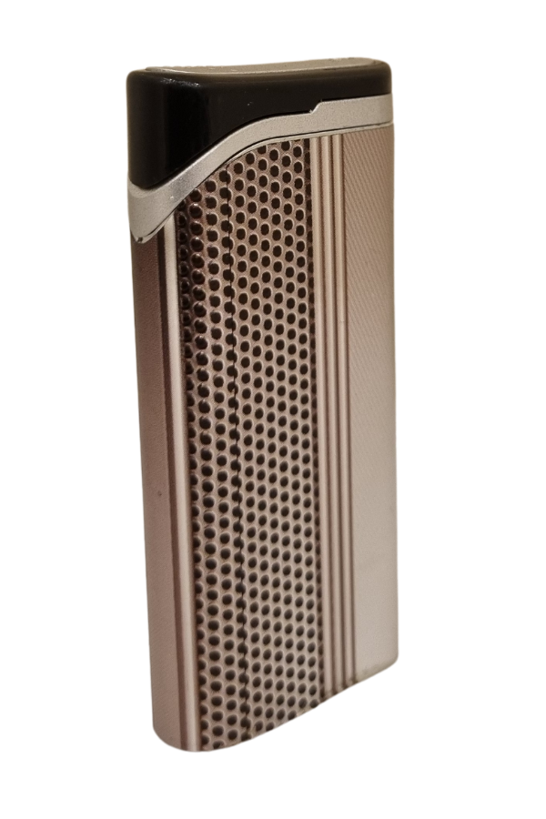 TR8110,PremiumQuality Gümüş Tek Torch Pürmüz Plastik Puro Çakmağı