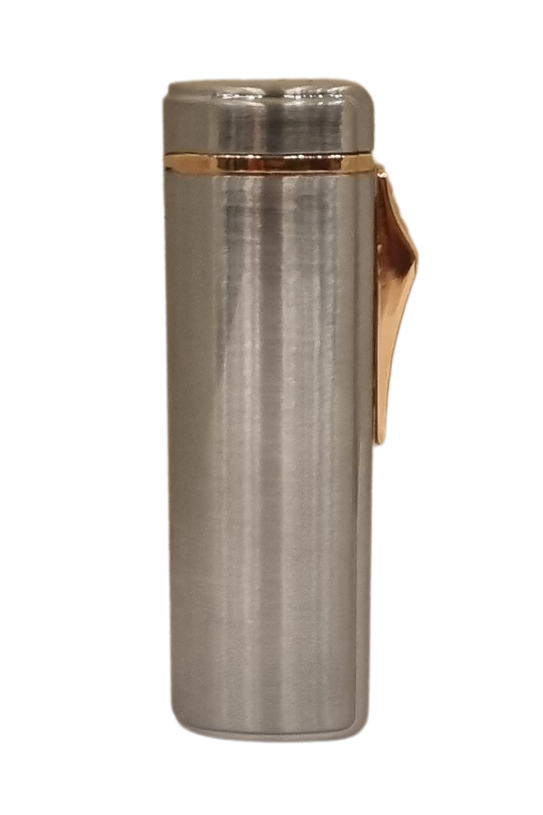 TR8122,PremiumQuality Gümüş Üç Torch Pürmüz Metal Puro Çakmağı
