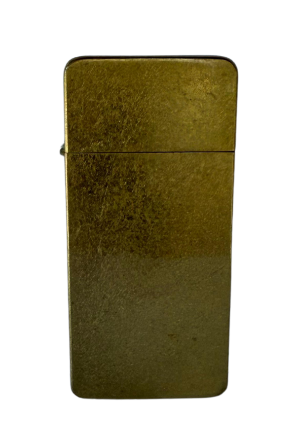 TR8669,PremiumQuality Fırçalı Bronz Metal Benzinli Çakmak