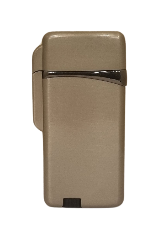 TR8119,PremiumQuallity Gümüş Metal Tek Torch Pürmüz Puro Çakmağı