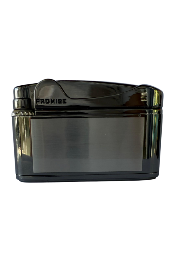 TR8646,Promise Soft Flame Gunmetal Metal Çakmak