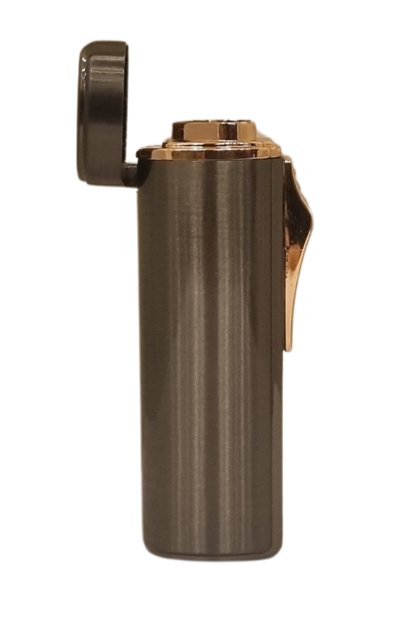 TR8121,PremiumQuality Gunmetal Üç Torch Pürmüz Metal Puro Çakmağı