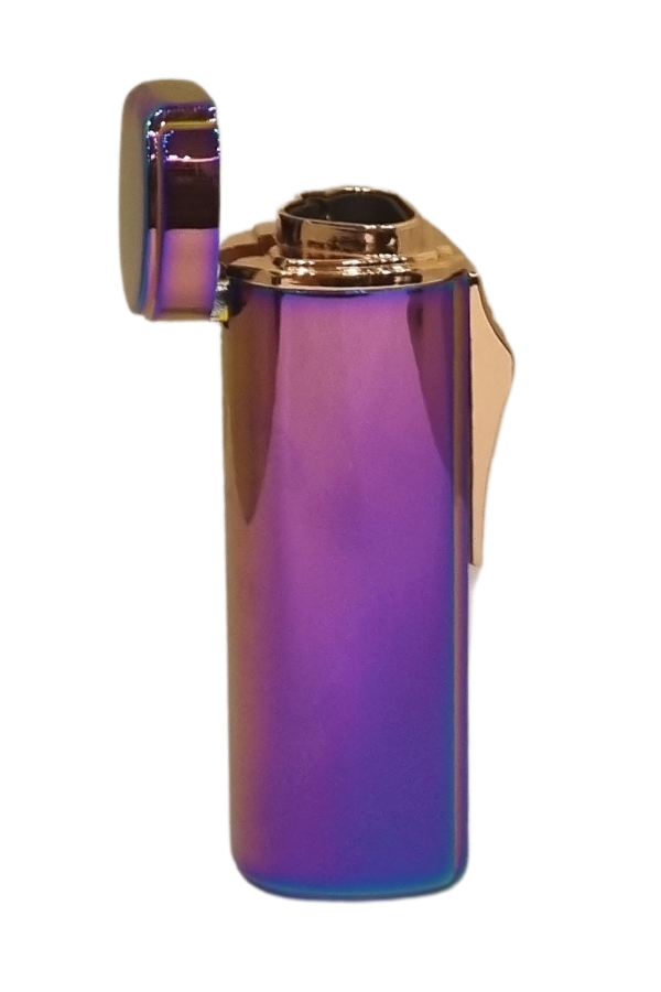 TR8123,PremiumQuality Çok Renkli Üç Torch Pürmüz Metal Puro Çakmağı