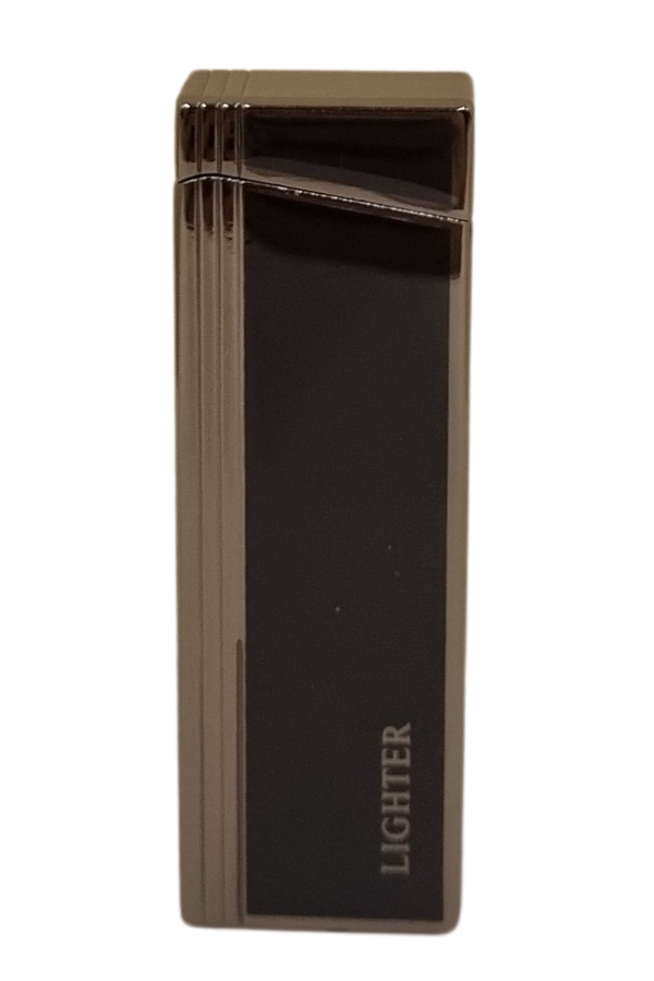 TR8069,PremiumQuality Gunmetal - Siyah Tek Torch Pürmüz Metal Puro Çakmağı