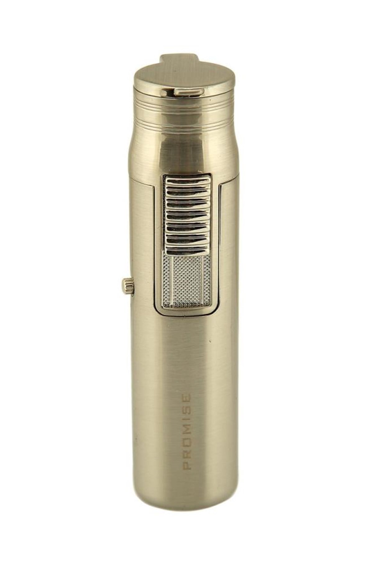 TR1182,Promise Tek Torch Gümüş Puro Çakmağı