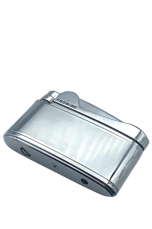 TR8644,Promise Soft Flame Gümüş Metal Çakmak