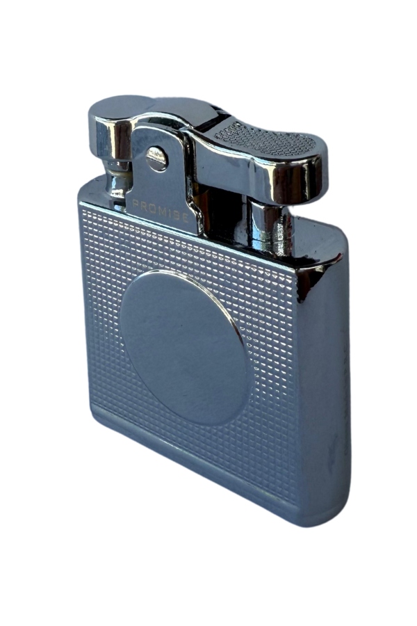 TR8599,Promise Gümüş Tek Alevli Benzinli Çakmak