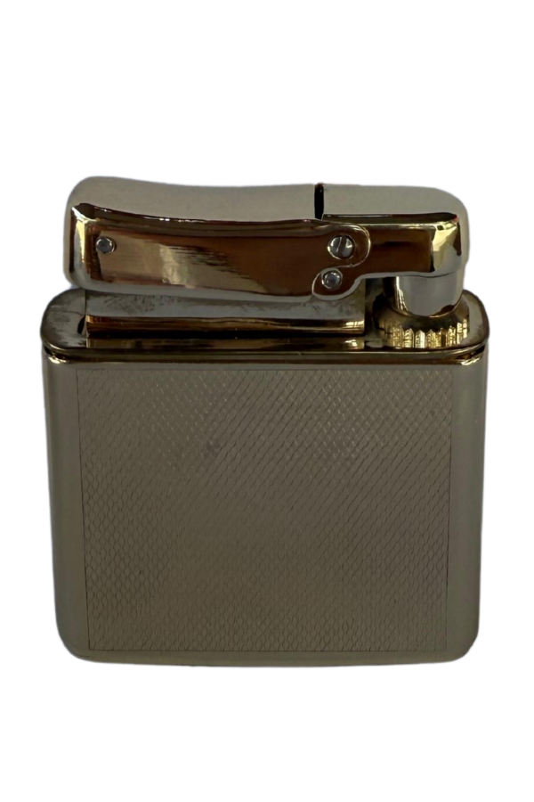 TR8610,Promise Tek Alevli Gold İşlemeli Metal Benzinli Çakmak