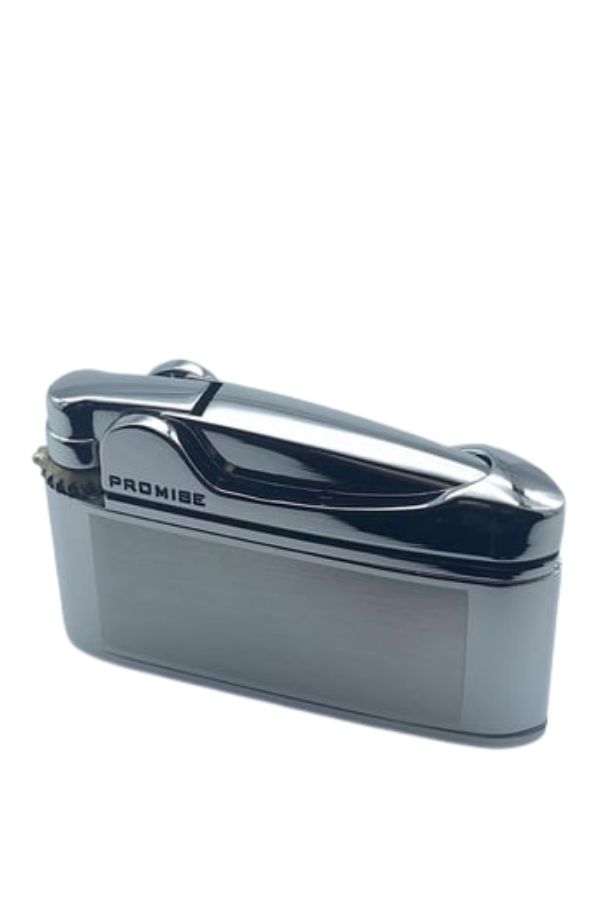 TR8644,Promise Soft Flame Gümüş Metal Çakmak