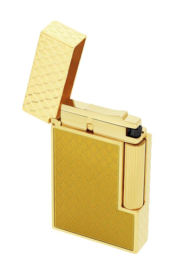 TR6786,S.T. Dupont Ligne 2 Shiny Gold Puro Çakmağı 16630