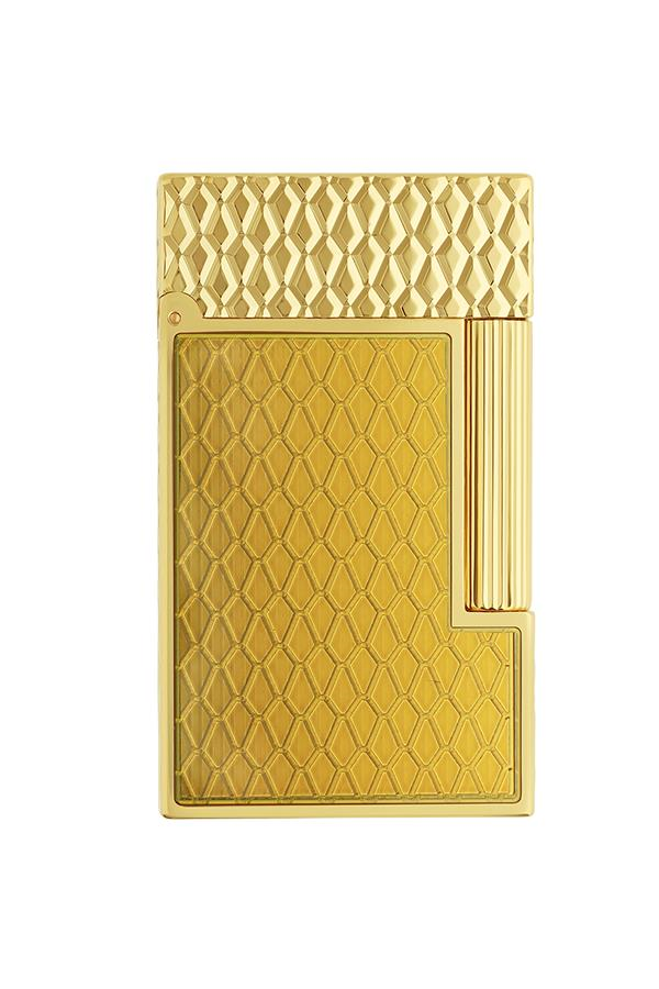 TR6786,S.T. Dupont Ligne 2 Shiny Gold Puro Çakmağı 16630