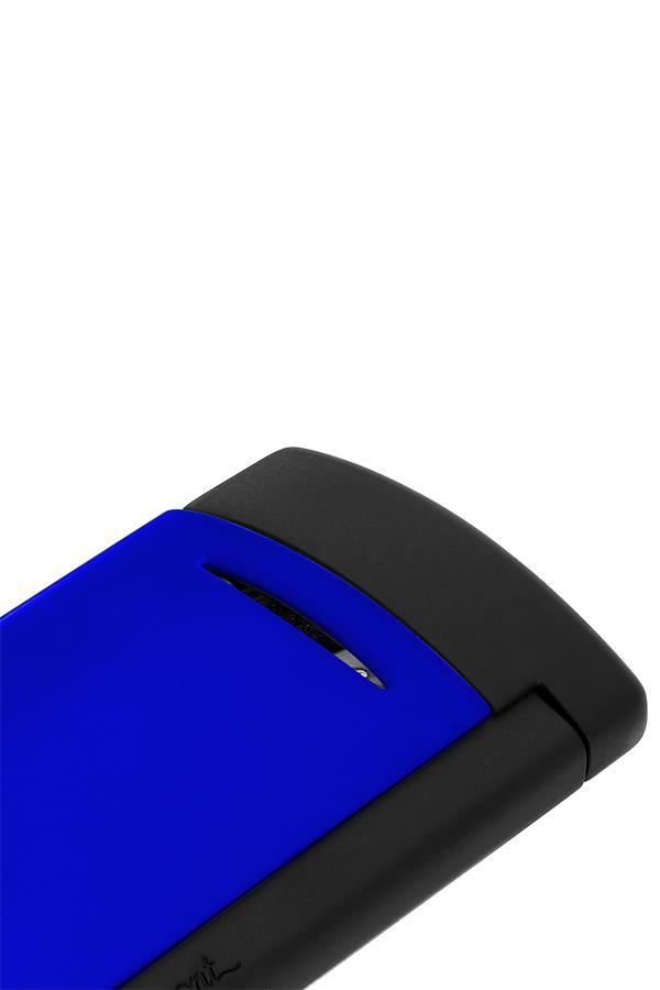 TR7484,S.T. Dupont Minijet Lacquered Neon Mavi Puro Çakmağı 10871