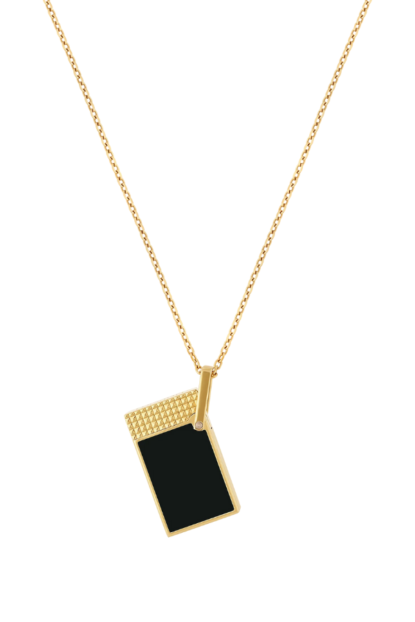 TR8883,S.T. Dupont Gold Puro Çakmağı Kolye 27076CH