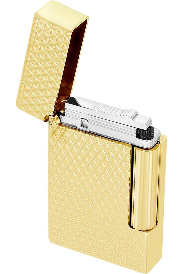 TR6784,S.T. Dupont Initial Firehead Gold Puro Çakmağı 20821