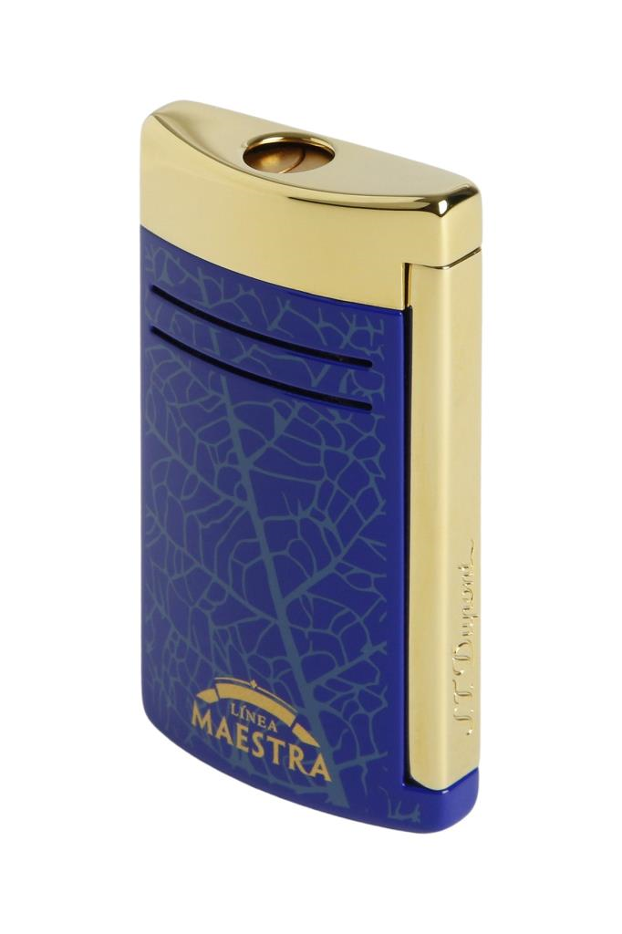 TR6464,S.T. Dupont Linea Maestra Partagas Mavi-Gold Maxijet Puro Çakmağı 20095
